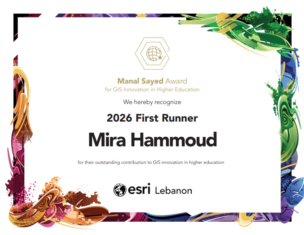 1st Runner-up: Mira Hammoud project image
