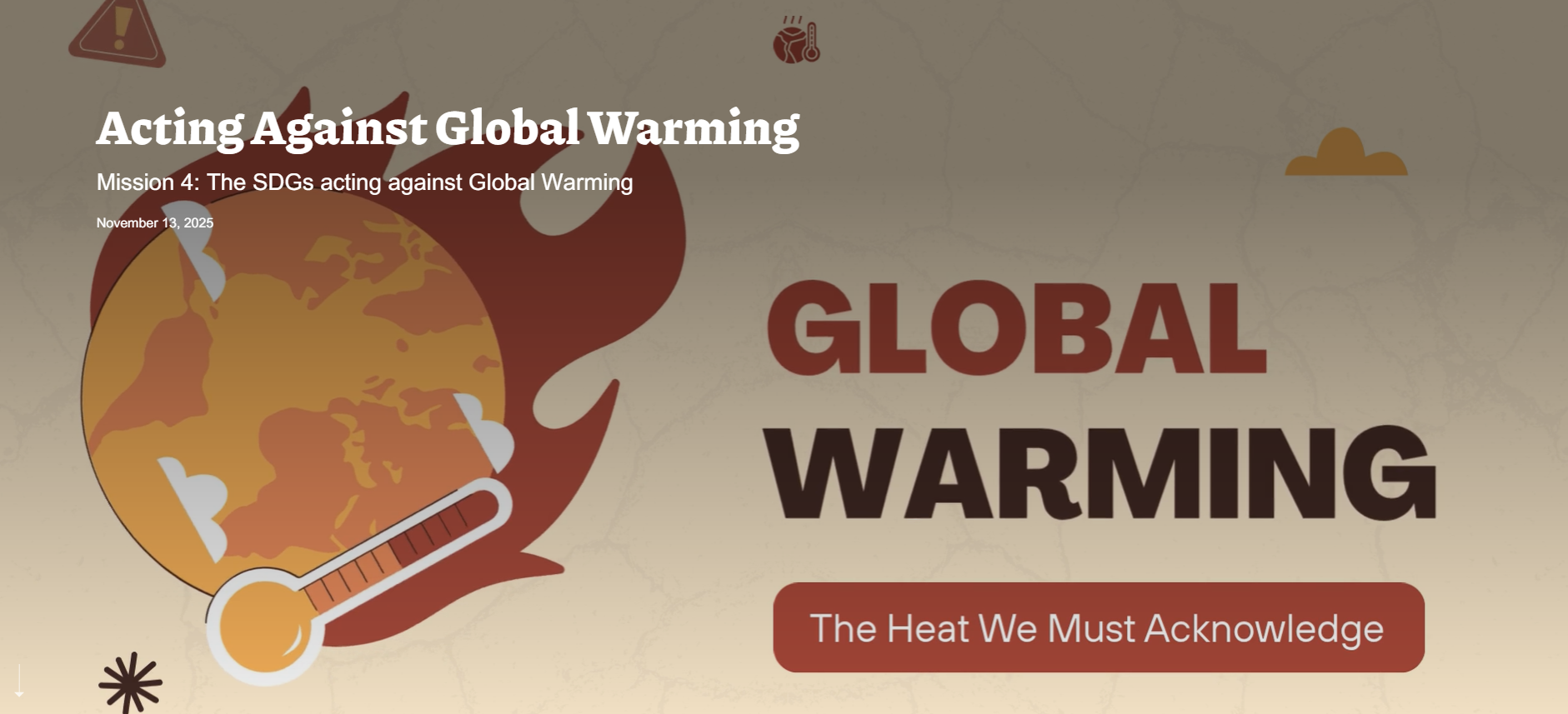 Acting Against Global Warning project image