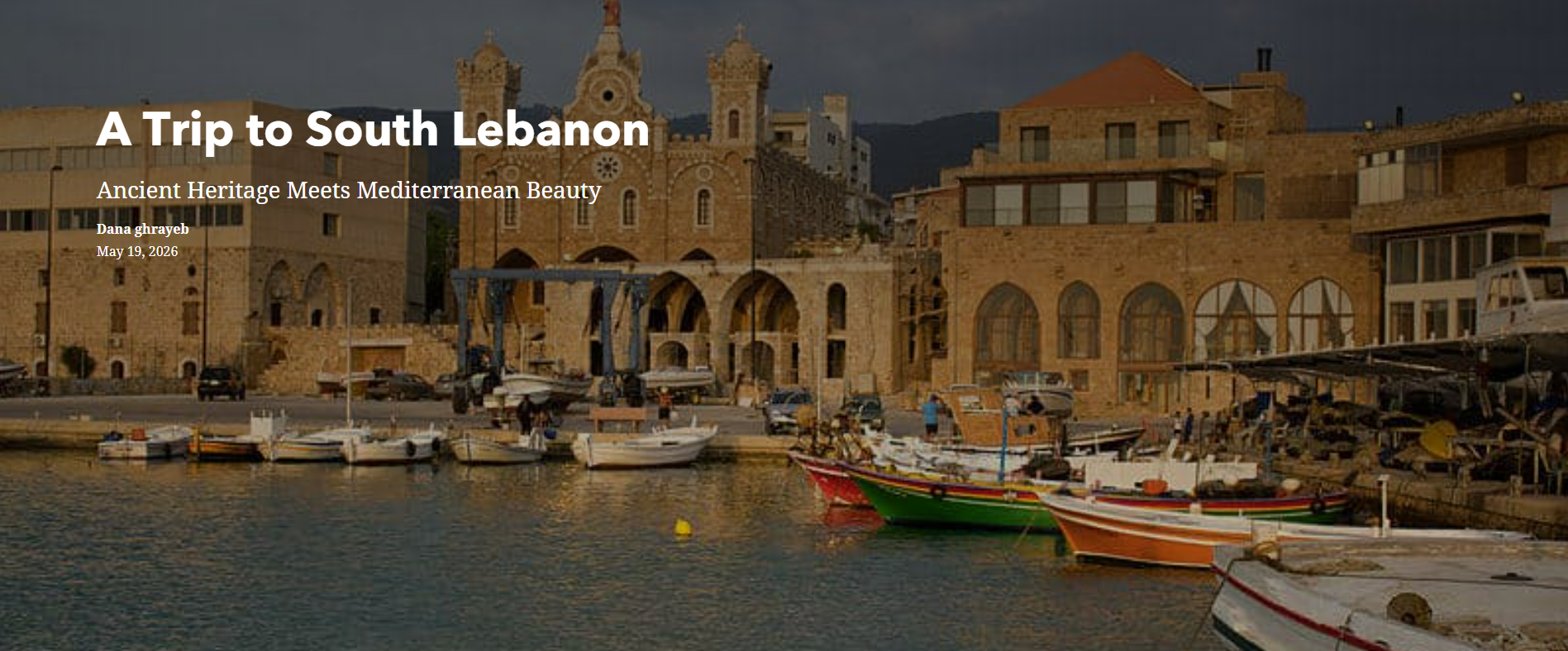 tourism in south lebanon project image