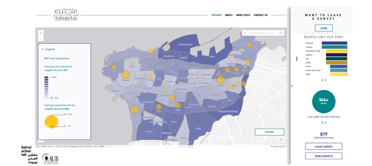 Mapping Beirut’s rental market with GIS